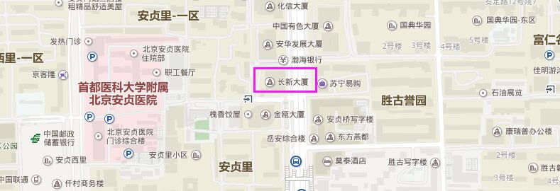 长新大厦地图
